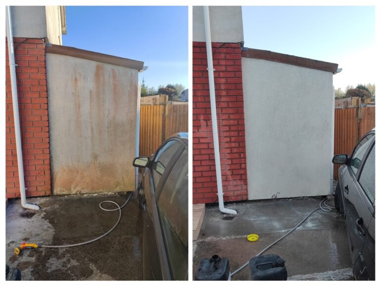 Wall pressure washing B/A - Bristol Pressure Washing