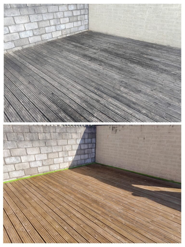 Deck Cleaning in Henleaze